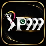 P999 Game logo featuring a cricket player icon and P999 branding